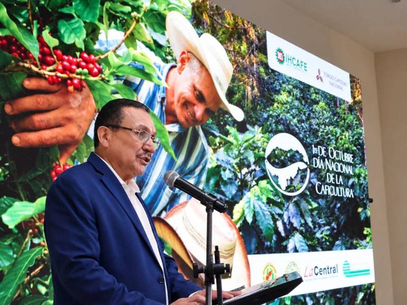 Pedro Mendoza, el presidente del Ihcafe.