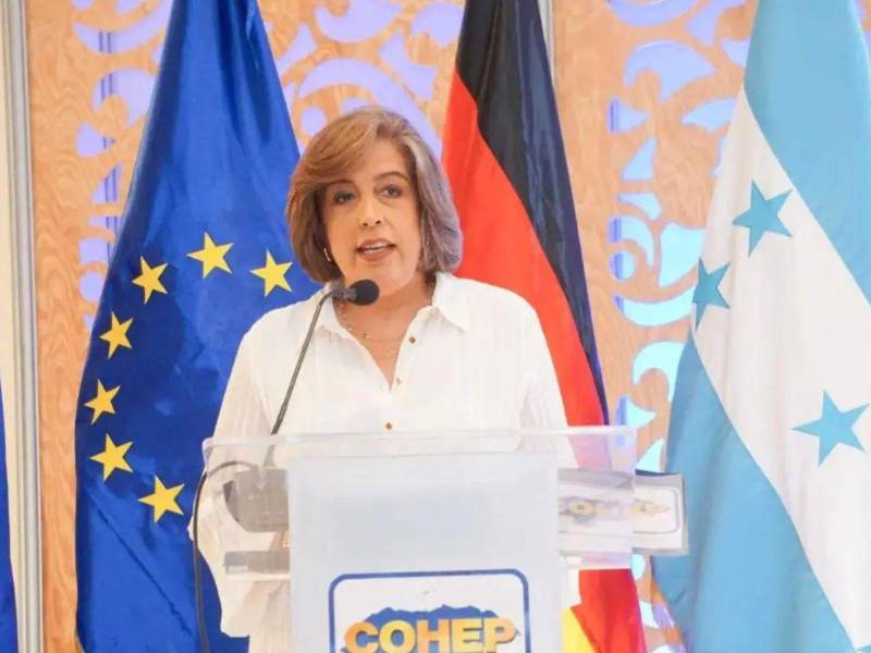 Anabel Gallardo, presidenta del Consejo Hondureño de la Empresa Privada (Cohep).