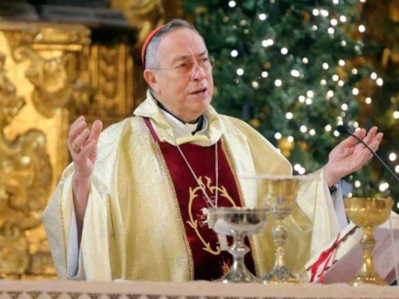 El cardenal de Honduras, <b>Óscar Andrés Rodríguez.</b>