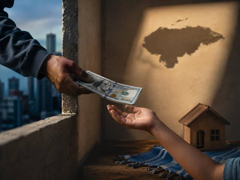 Tres de cada cuatro migrantes mantienen un vínculo económico constante con sus hogares en Honduras. Muchos han hecho realidad el sueño americano, con ingresos que rondan los 5,000 dólares mensuales, lo que les permite cubrir sus gastos allá, y los de sus familias en Honduras.