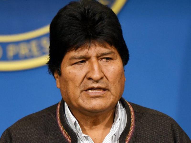 El expresidente de Bolivia Evo Morales.