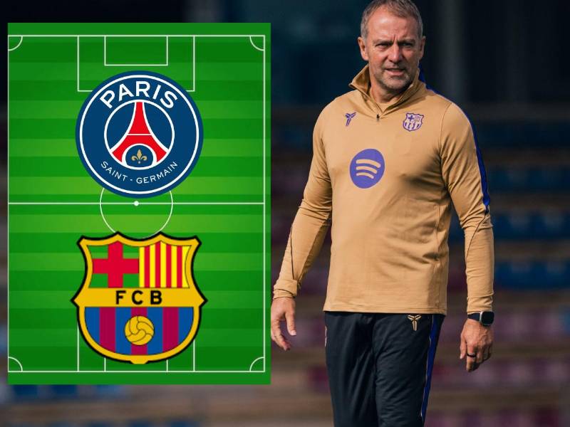 El Barcelona afronta su visita al PSG con importantes ausencias en defensa. Hansi Flick deberá reorganizar su última línea para competir ante el vigente campeón europeo.