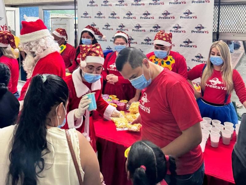 Presta Ya lleva la Navidad a los niños del Hospital Mario Catarino Rivas