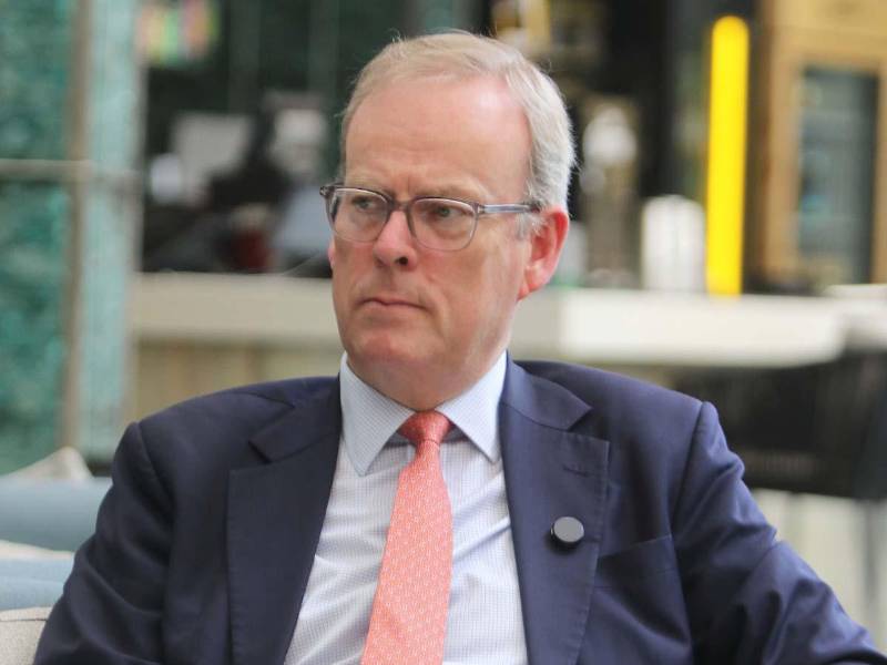 Tim Read, jefe de cooperación internacional del Reino Unido a nivel mundial, durante una entrevista con LA PRENSA.