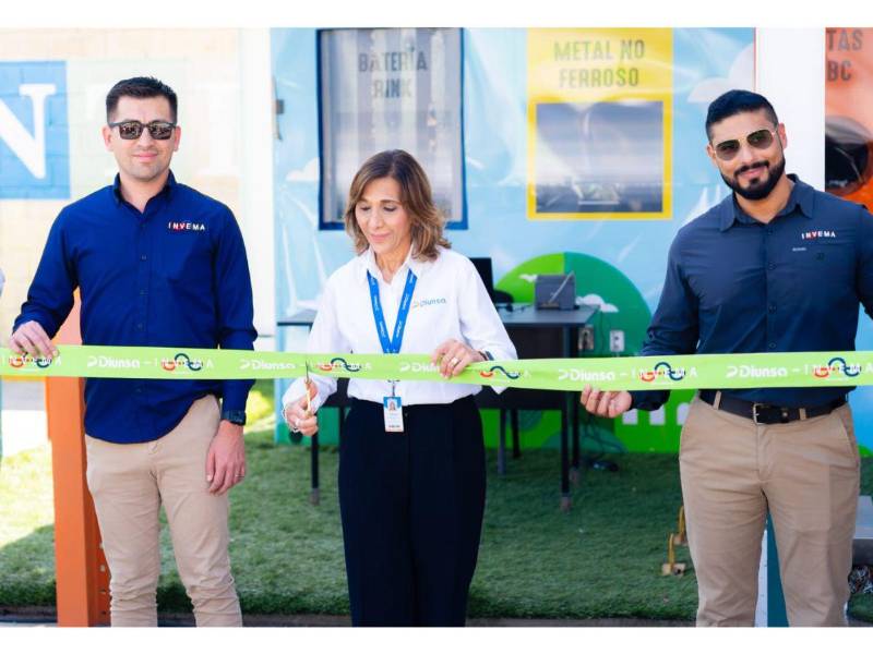 Diunsa e INVEMA inauguran estación de reciclaje Reci-Market