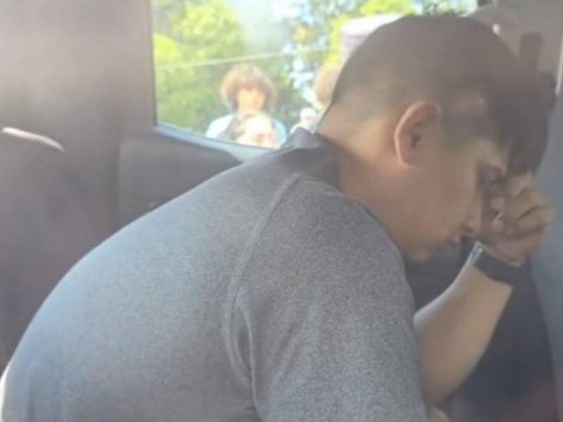 Conductor de la camioneta blanca accidentada.