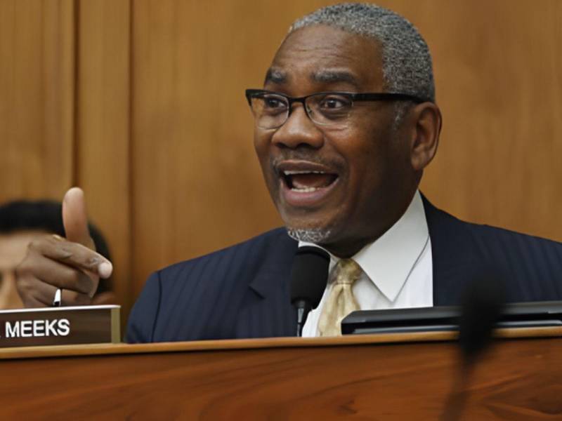 <b>Gregory W. Meeks</b>, miembro de mayor rango del Comité de Asuntos Exteriores de la Cámara de Representantes en EEUU.