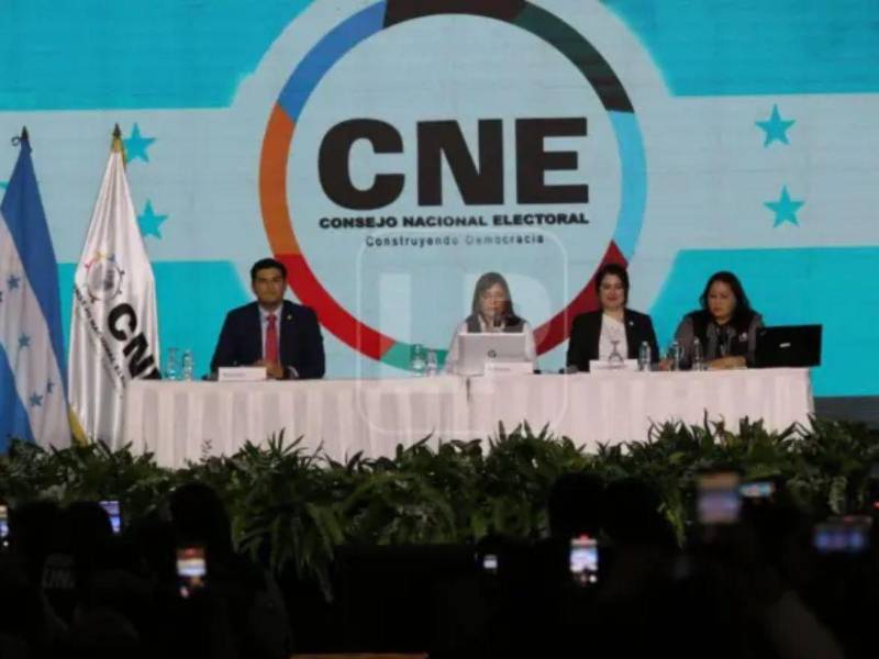 El Foro Madrid es una alianza internacional de líderes políticos, partidos y organizaciones de derecha y ultraderecha. Fotografía del pleno del Consejo Nacional Electoral de Honduras.