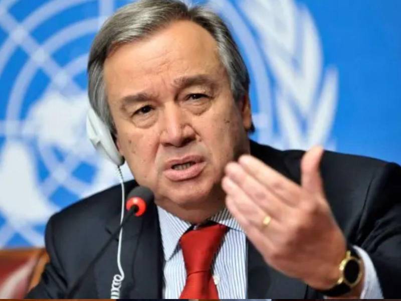 António Guterres, secretario general de la Organización de las Naciones Unidas (ONU).