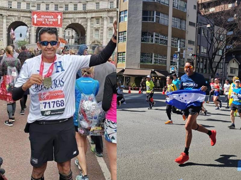 Eduar Raudales tiene más de 20 años de hacer atletismo y es una inspiración lpara muchos corredores en el país.