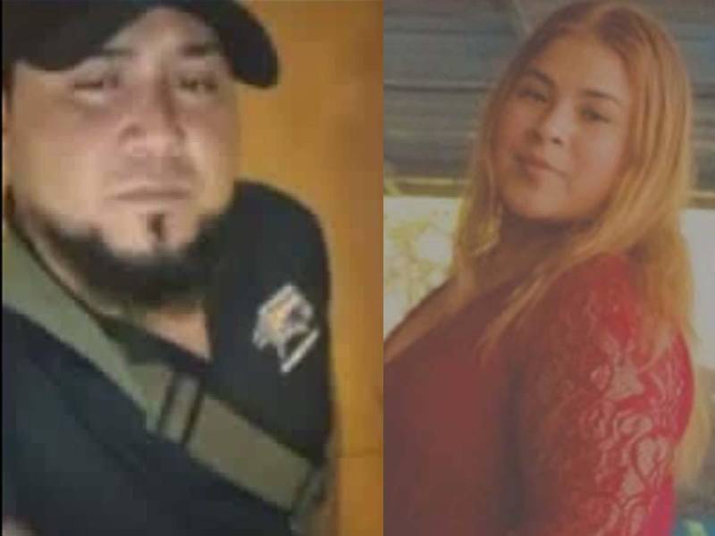 Danilo Flores y Aracely Ramírez en vida.