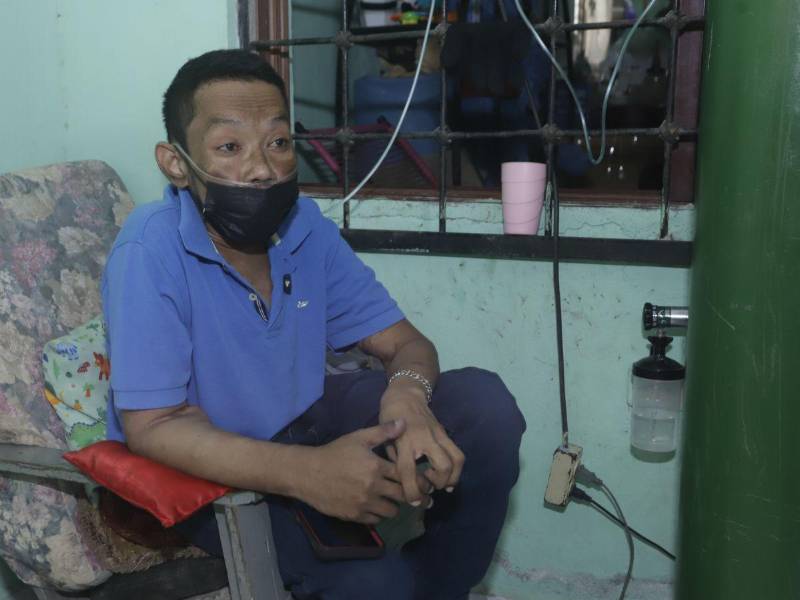 Denis Cruz durante su entrevista con Diario La Prensa.