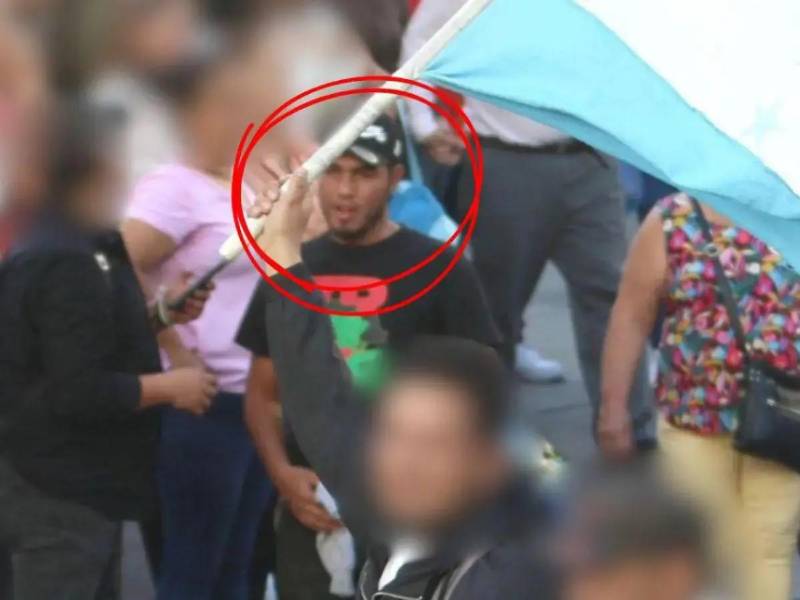 Foto de uno de los presuntos atacantes.