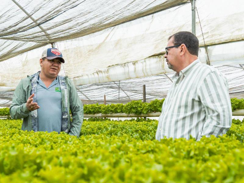 Productores de los Altiplanos del Distrito Central serán beneficiados con inversiones destinadas a mejorar sus capacidades productivas.
