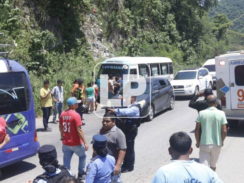 Lugar del accidente.