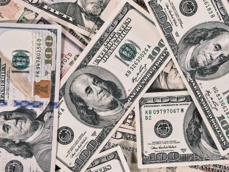 Cotización oficial del dólar estadounidense.