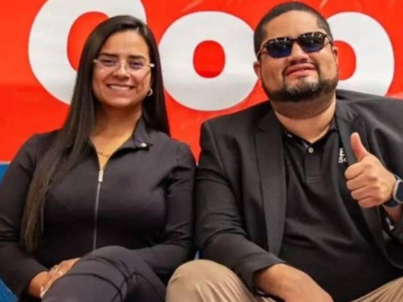 Isis Carolina Cuéllar Erazo, diputada del partido Libre por Copán, y José Carlos Cardona Erazo, exministro de Sedesol.