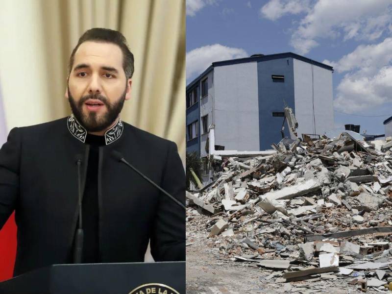 El presidente de El Salvador, Nayib Bukele, anunció este martes el envío de ayuda humanitaria a Colombia para atender a las familias afectadas por el terremoto de magnitud 7,4 que sacudió varias zonas del país.
