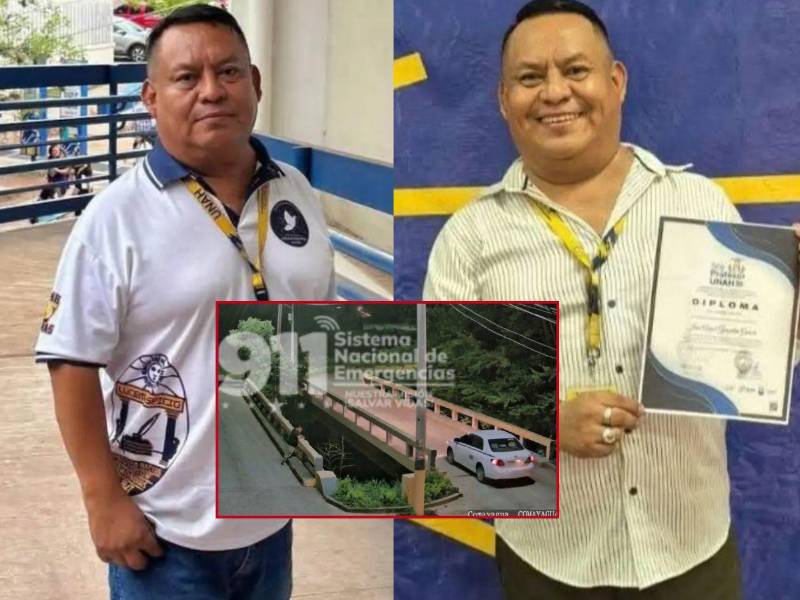 La DPI capturó a un sospechoso del homicidio del periodista José Ángel López en Comayagua. Cámaras del 911 habrían registrado la ruta de escape del supuesto taxi involucrado
