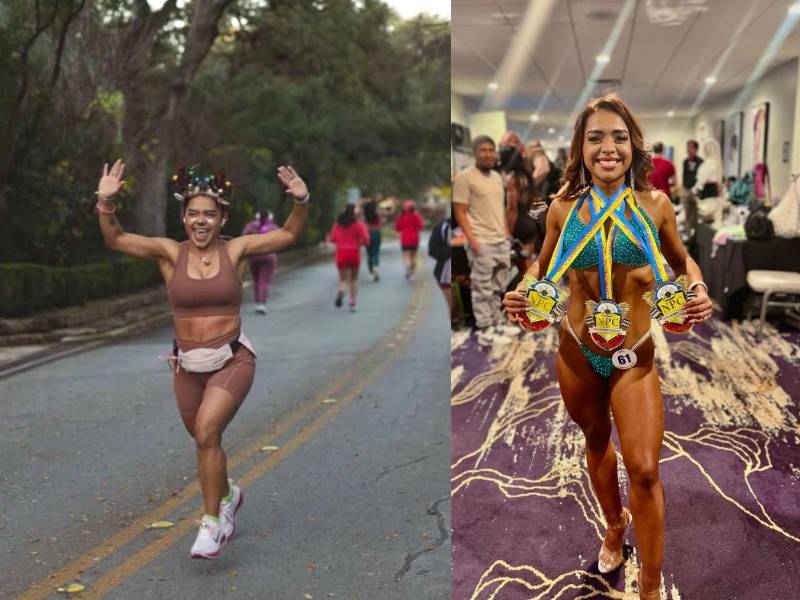 La corredora ha participado en las medias maratones en San Antonio, Texas.