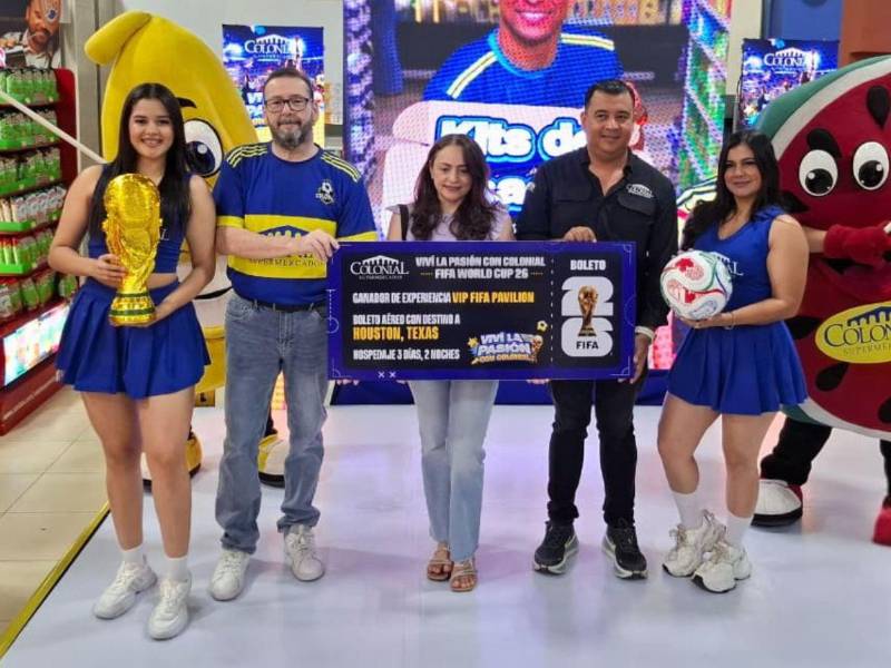 La cadena de supermercados celebró con éxito el cierre de su campaña “Viví la pasión con Colonial” el pasado 11 de abril. El evento principal culminó con el sorteo de tres paquetes turísticos de lujo para asistir a la fase de grupos del mundial.