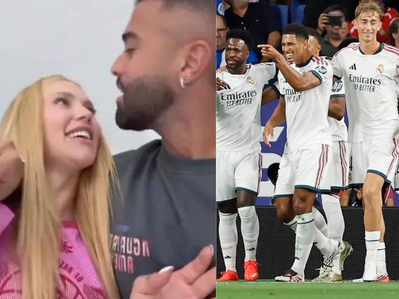 <b>¿Problemas para Vinícius? Las fotos de su novia con otro hombre desatan polémica. Fotos redes sociales.</b>
