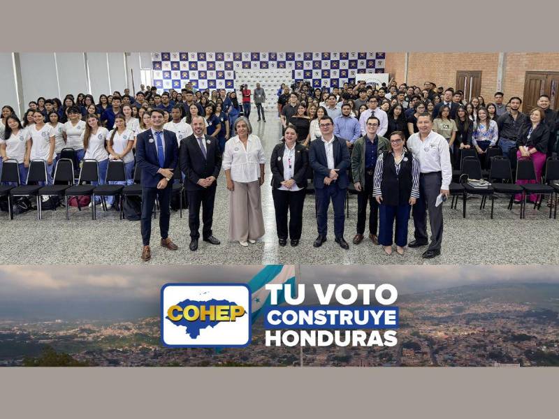 Desde el COHEP se impulsa la importancia del voto juvenil en Honduras.