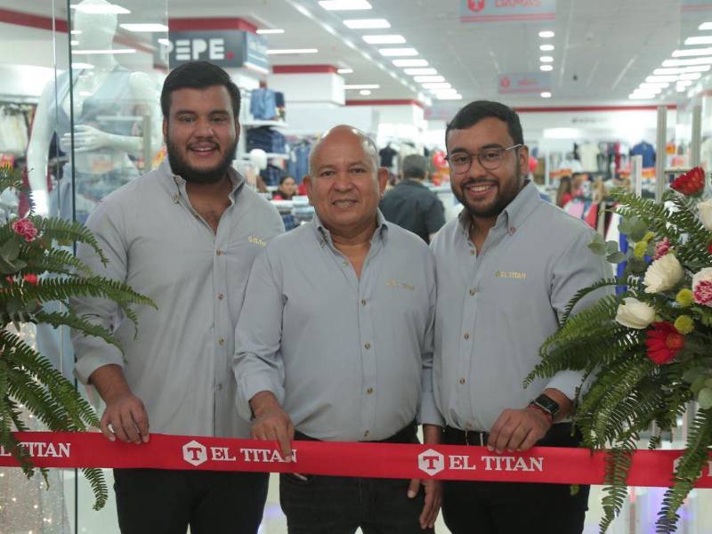 Almacenes El Titán celebró la inauguración de una nueva tienda en City Mall, San Pedro Sula