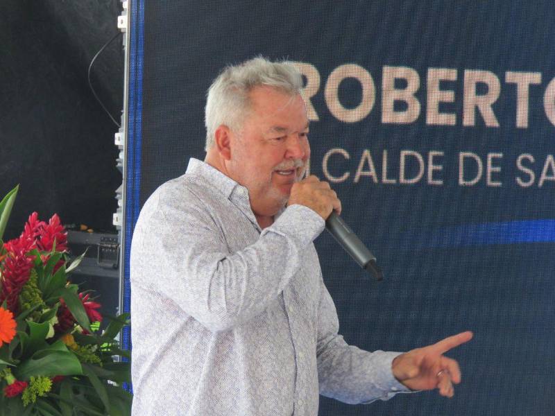 Roberto Contreras, alcalde de San Pedro Sula.