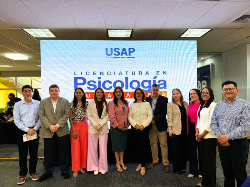 Autoridades de USAP y representantes del Colegio de Psicólogos de Honduras participaron en el lanzamiento oficial de la nueva Licenciatura en Psicología, una apuesta académica orientada a responder a las necesidades actuales de salud mental en el país.