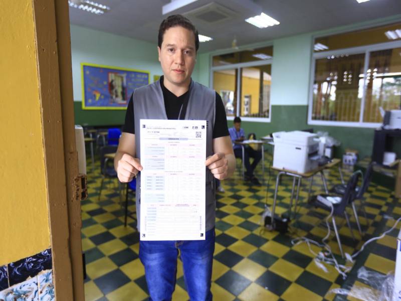 Andrés Atkinson, coordinador departamental del Consejo Nacional Electoral.