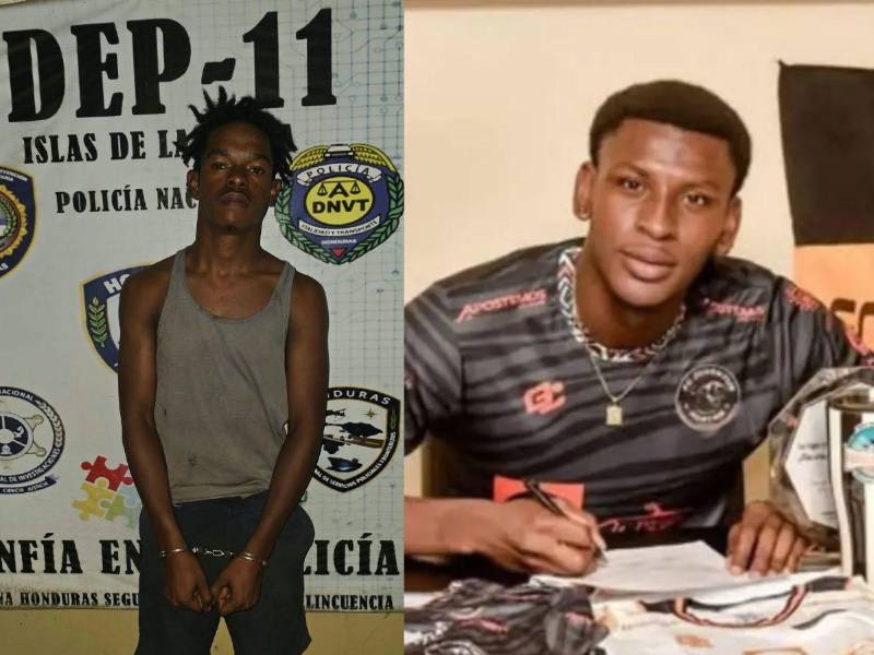 Detienen a joven señalado por asesinato del exfutbolista Kenny Martínez.