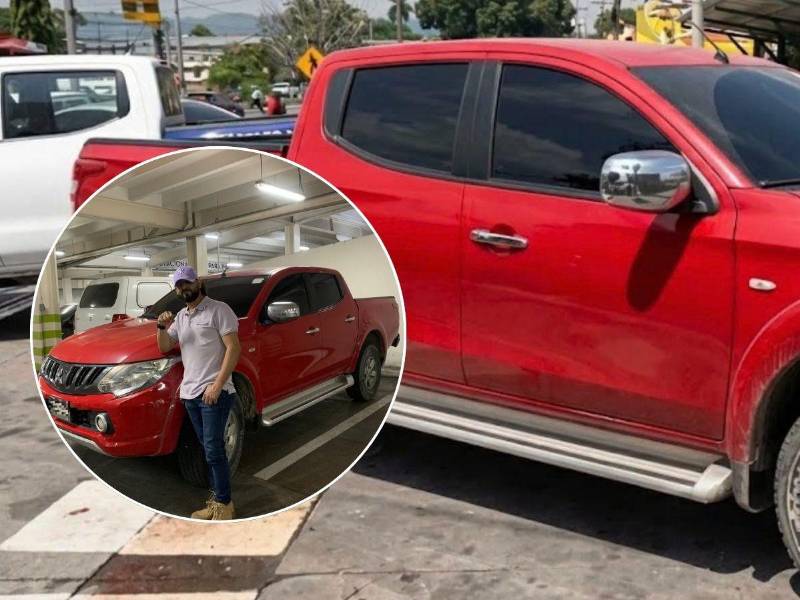 Edwin Salguero fue atacado a balazos en el bulevar del sur, San Pedro Sula, cuando iba a abordar su carro junto a su madre