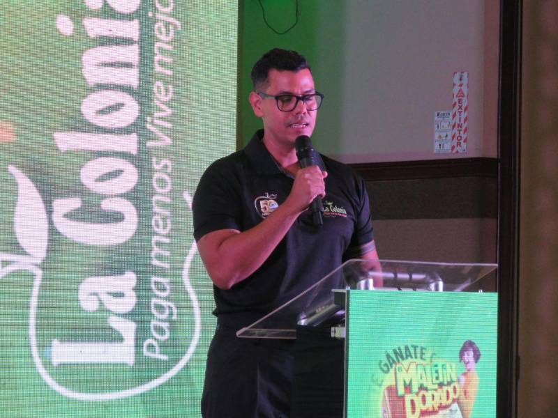 Miguel Vargas, gerente de mercadeo de Supermercados La Colonia.