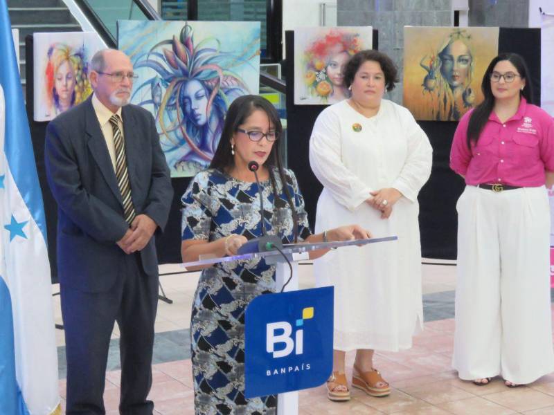 Banpaís inaugura expoventa “El Arte y la Paz en Honduras” con obras de artistas hondureñas