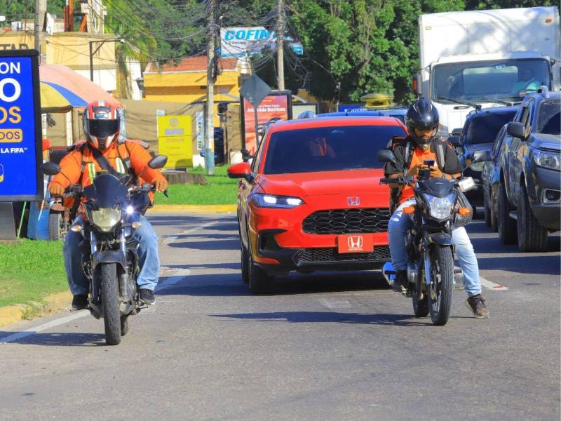 En San Pedro Sula hay registradas más de 270 mil motocicletas. A nivel nacional ya pasa el millón de unidades.