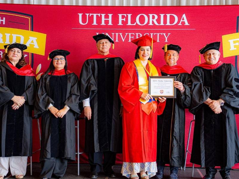 La licencia número 5315 identifica a UTH Florida University ante la Commission for Independent Education del Estado de Florida.