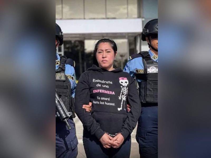 La detenida Ileana Banessa Ilovare Cuba, de 42 años.