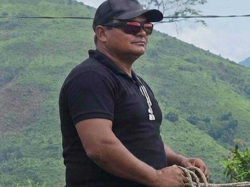 Foto en vida de Orlin Francisco Turcios Guillén.
