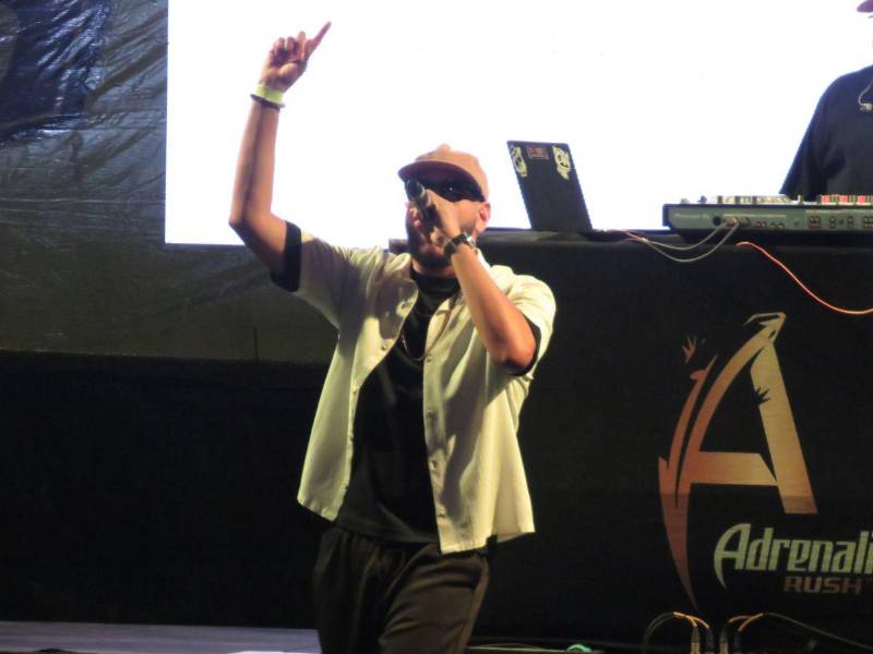 Syrome, durante la celebración del evento.