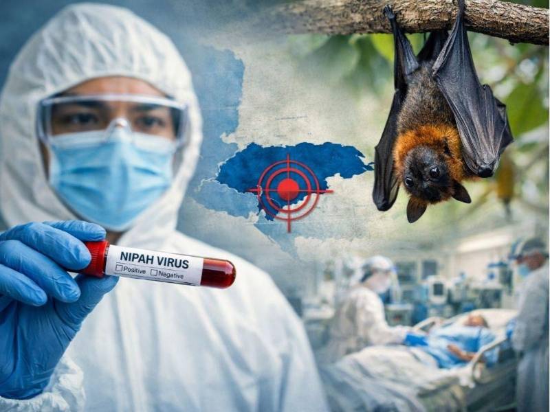 La tasa de mortalidad del virus Nipah oscila entre 40% y 75%, de acuerdo a la Organización Mundial de la Salud (OMS).