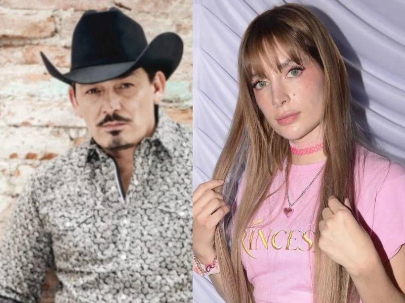 El cantante José Manuel Figueroa e Imelda Tuñón.