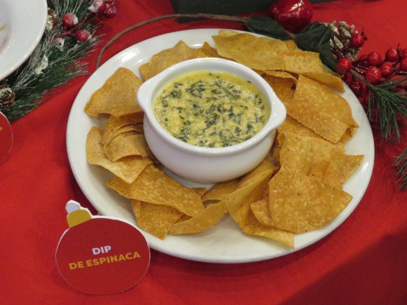 Dip de espinaca.