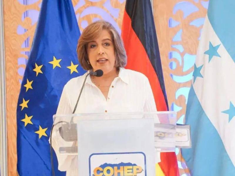 Anabel Gallardo, presidenta del Consejo Hondureño de la Empresa Privada (Cohep).