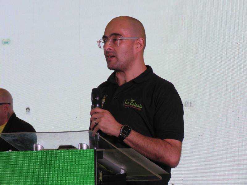 José Elías Flefil, gerente regional de Supermercados La Colonia.