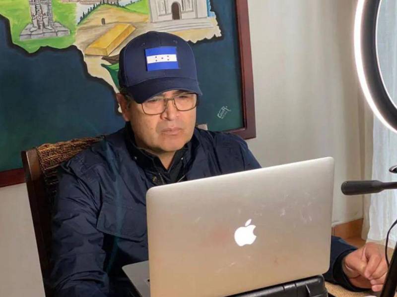 El expresidente hondureño Juan Orlando Hernández.