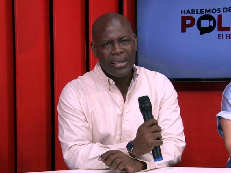 El precandidato a diputado suplente, Walton Stanley.