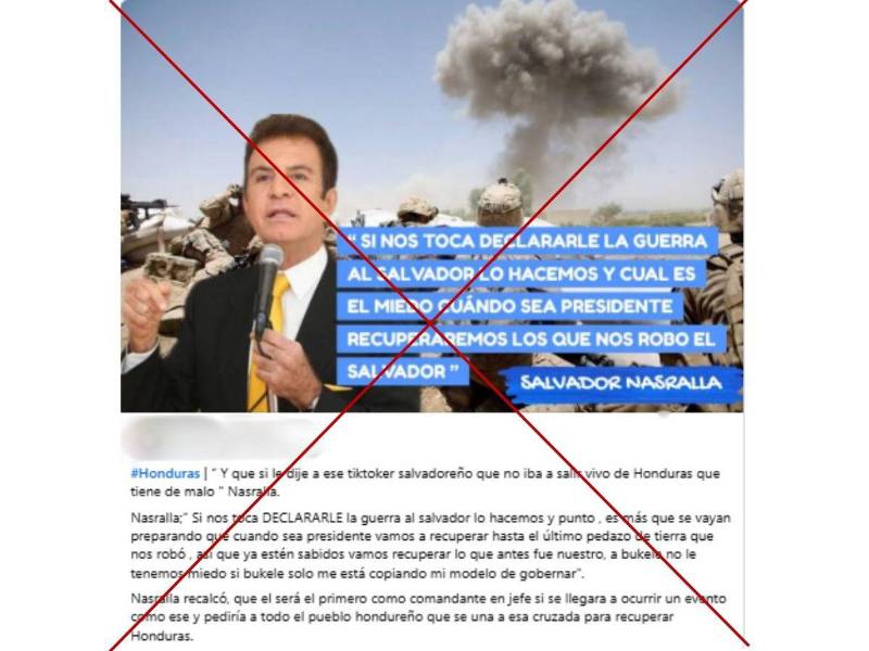 Captura de pantalla a una publicación de Facebook hecha el 22 de septiembre de 2025.