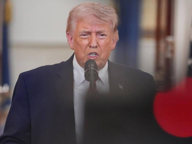 El presidente de Estados Unidos, Donald Trump.