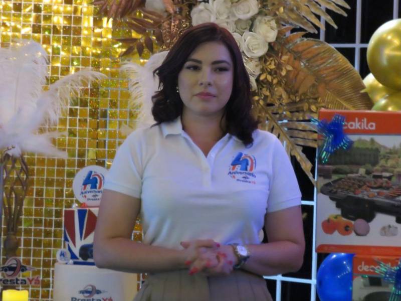 Sofía Galo, ejecutiva.